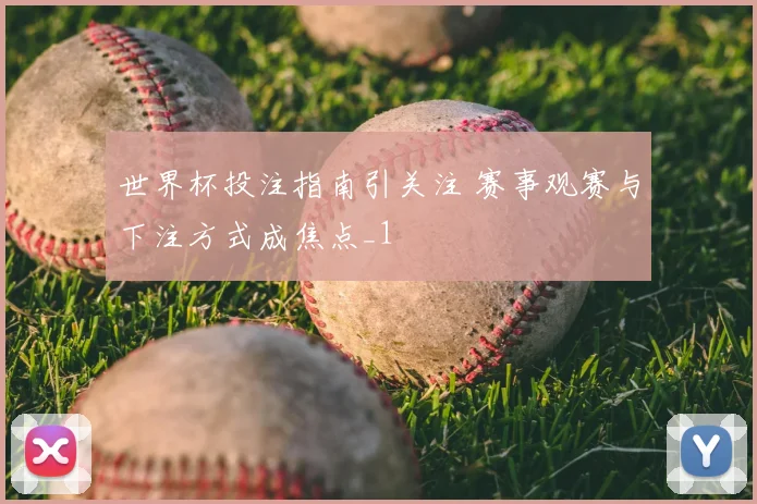 世界杯投注指南引关注 赛事观赛与下注方式成焦点_1