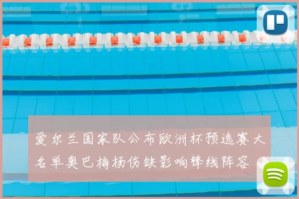 爱尔兰国家队公布欧洲杯预选赛大名单奥巴梅杨伤缺影响锋线阵容